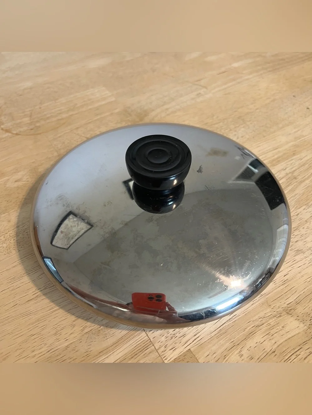 Vintage Revere Ware Lid 7 Inch Stainless Steel High Dome Replacement Pot Cover